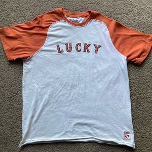 Lucky brand baseball style shirt